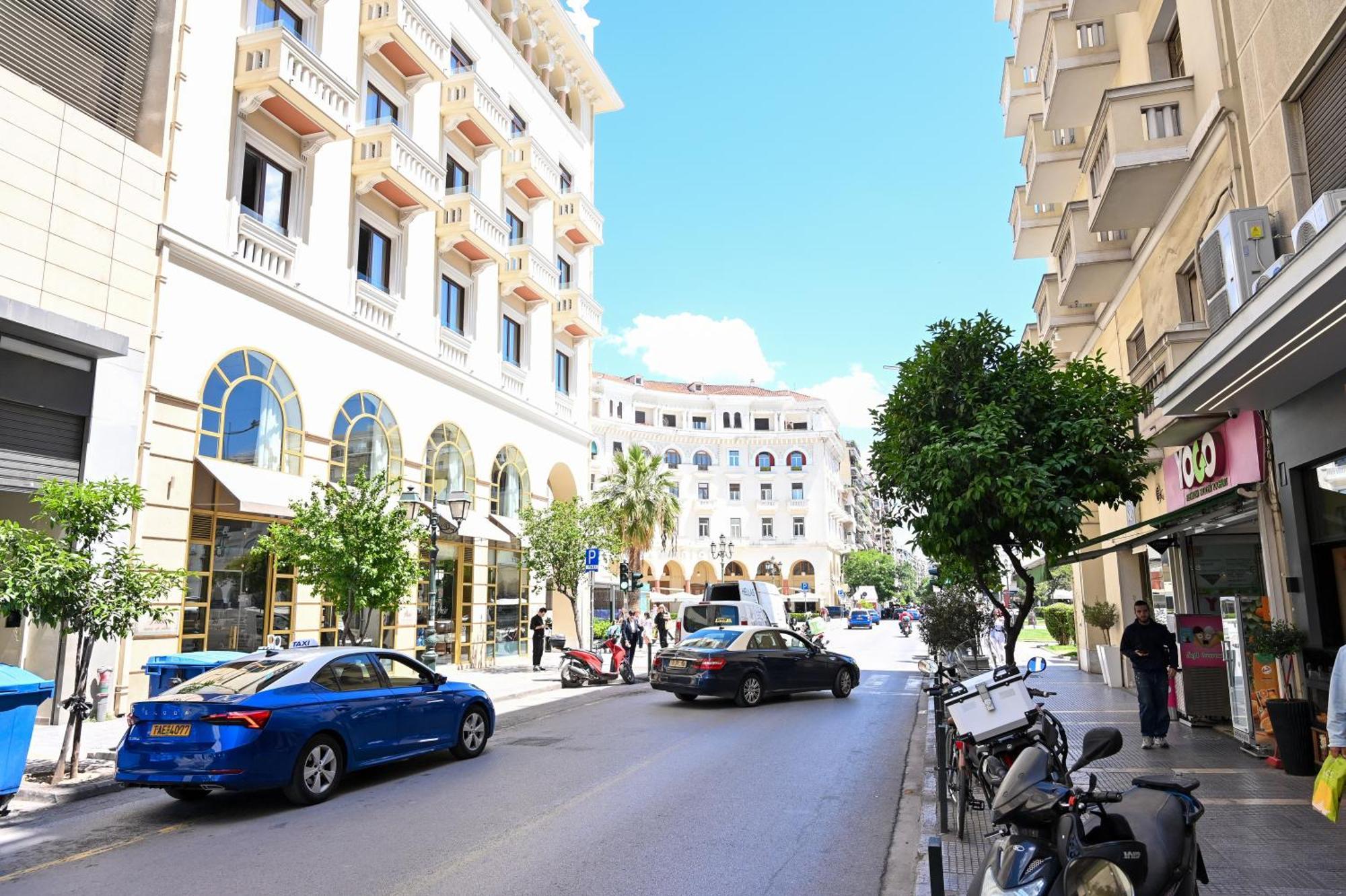 Thessaloniki Center Aristotelous Apartment Eksteriør bilde